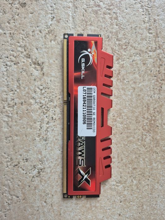 Memória RAM G.Skill DDR3 4GB 1600MHz (PC3-12800) – Testada