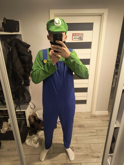 Przebranie Mario na Halloween dla mężczyzny