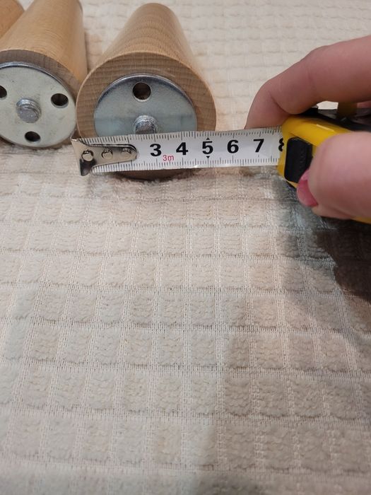 Nogi meblowe niskie kolor  buk