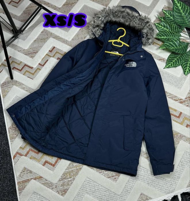 Пуховик The north face куртка тнф парка размер хс-с