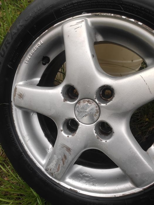 Jantes 14 4x108,com pneus.