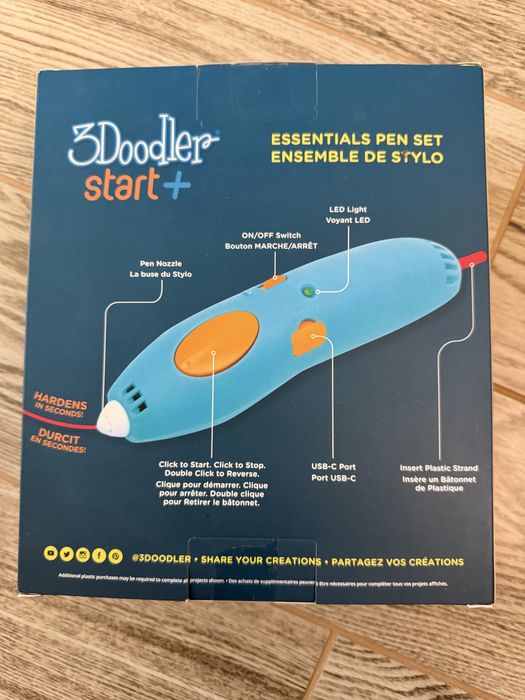 3D-ручка 3Doodler Start Plus для дитячої творчості