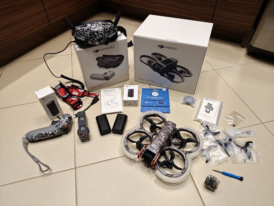 Dji Avata 2, Goggle, Motion Controler, Care, Gwarancja