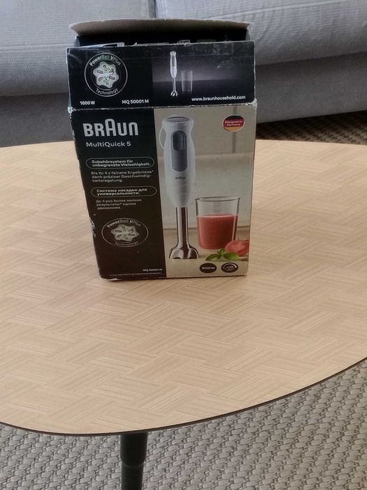 Mikser ręczny Braun MultiQuick 5 MQ 50001 M nowy