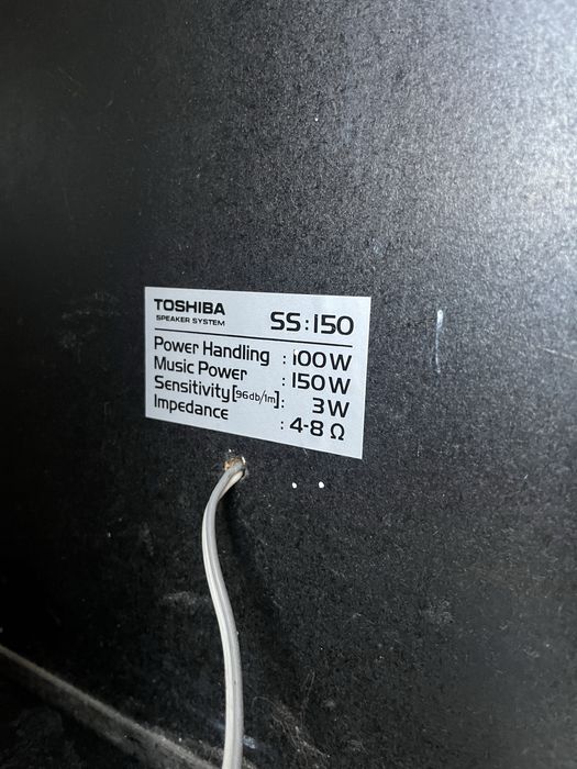 Zestaw stereo TOSHIBA