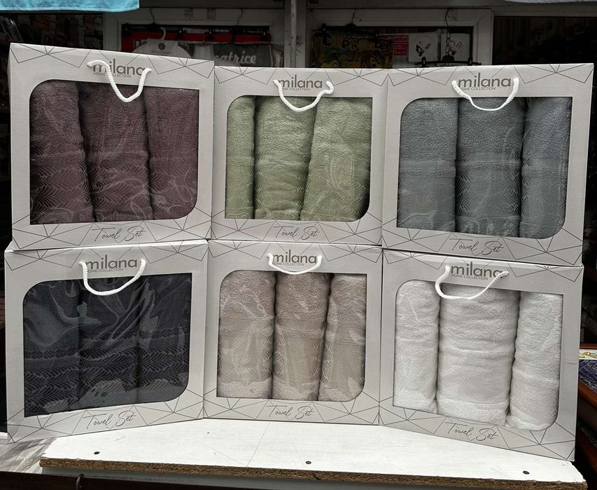 Набір рушників баня та 2 обличчя. Туреччина. 400 щільність.