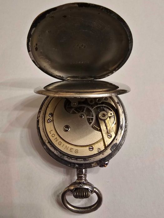 Longines de bolso a corda manual