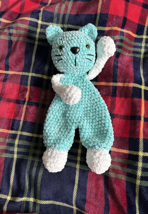 Naninha manta de apego feita a mão amigurumi doll handmade snuggle