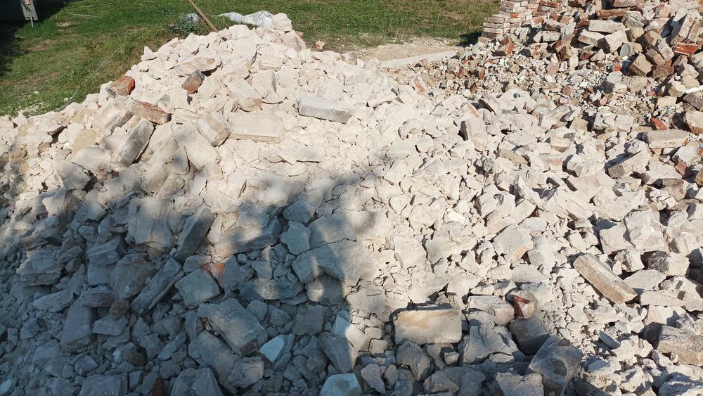 Oddam gruz: cegła i zaprawa wapienna