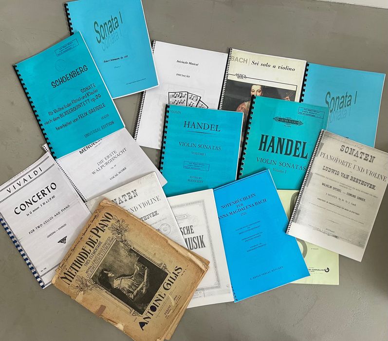 Partituras vários compositores - ofereço