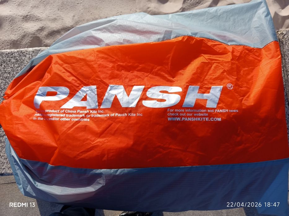 Pansh Hawnk Kite foil 10m e 8 m novos