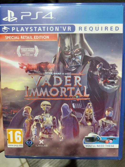 Star wars VR series Vader Immortal ps4