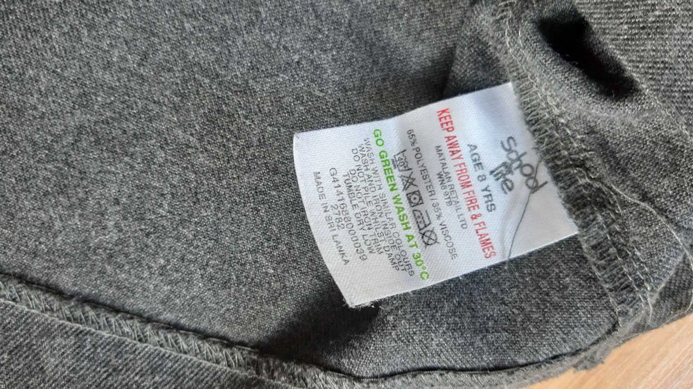 Sukienka galowa School Life rozm. 128cm  - 8 lat