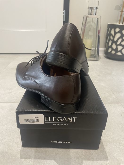 Buty ze skóry Elegeant rozmiar 37