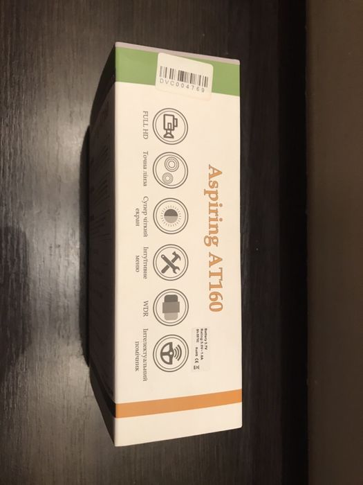 Автомобильный видеорегистратор Aspiring AT160 новый