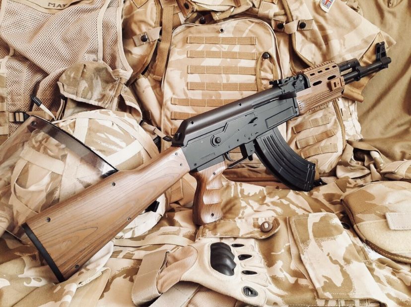 Штурмовий іграшковий Автомат на пульках АК 47 Р48 від Cyma Original ...