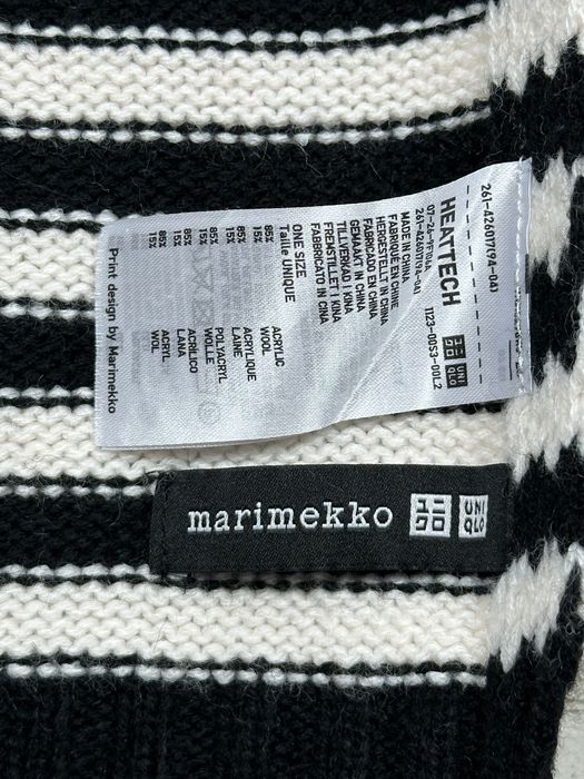 Szal w paski Uniqlo x Marimekko