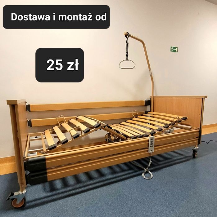 Wypożyczalnia łóżek rehabilitacyjnych medycznych elektrycznych.