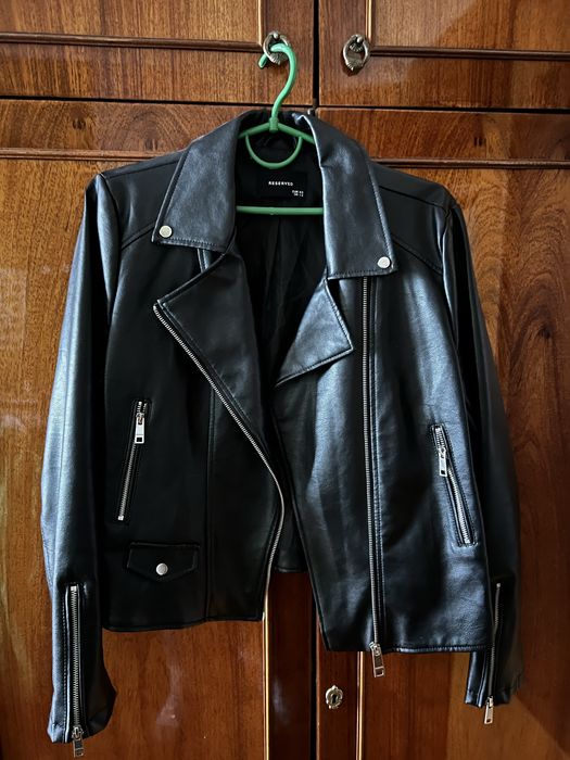 Косуха, шкіряна куртка Reserved