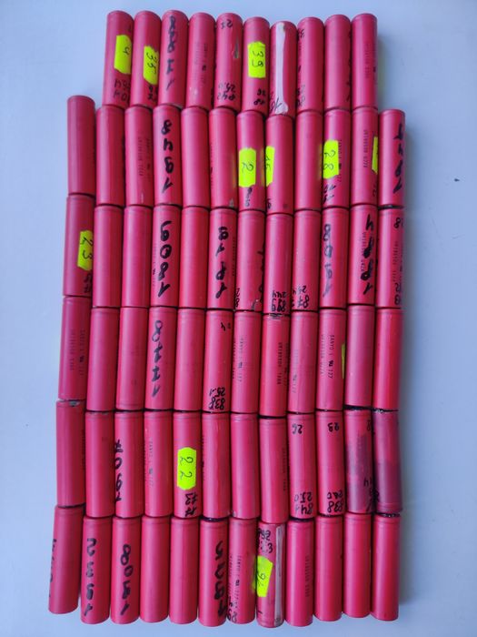 Акумулятори LG, Samsung, SANYO формату 18650, ємність 200 - 2900 мАч