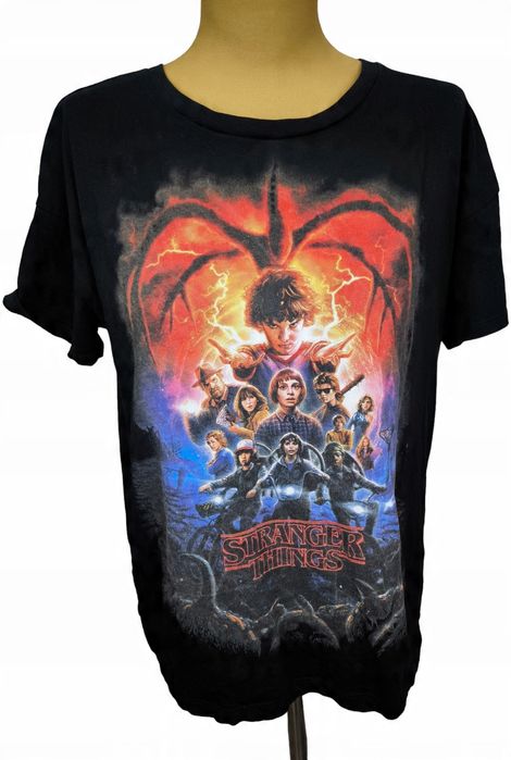 House klasyczna koszulka t-shirt z nadrukiem stranger things s