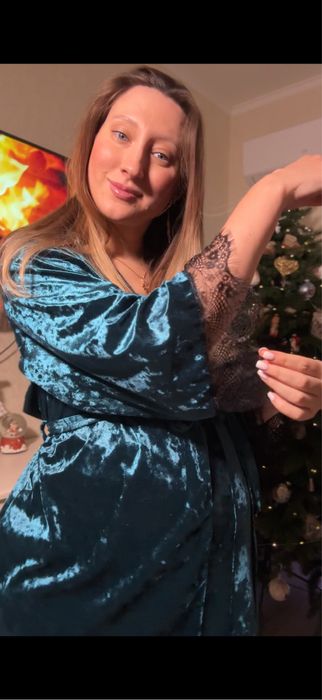 Піжама халат і сорочка. Подарунок на день закоханих!