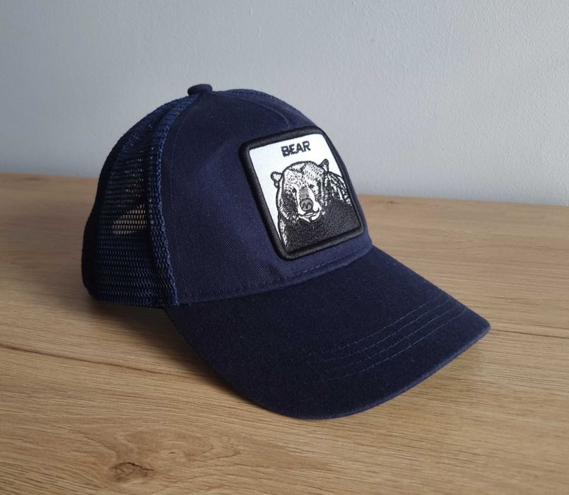 Czapka z daszkiem bejsbolówka z siatką trucker cap GOORIN BROS BEAR