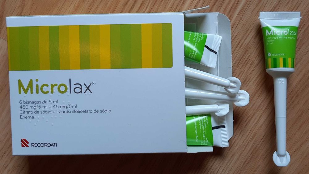 Microlax - tratamento da prisão de ventre