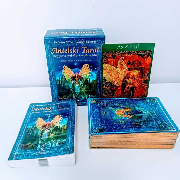 Virtue - Anielski tarot Talia kart z podręcznikiem