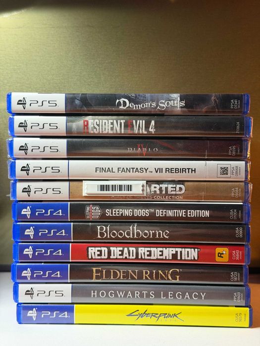 Ігри PS4 / PS5 Cyberpunk Red Dead Redemption Bloodborne Uncharted Dark