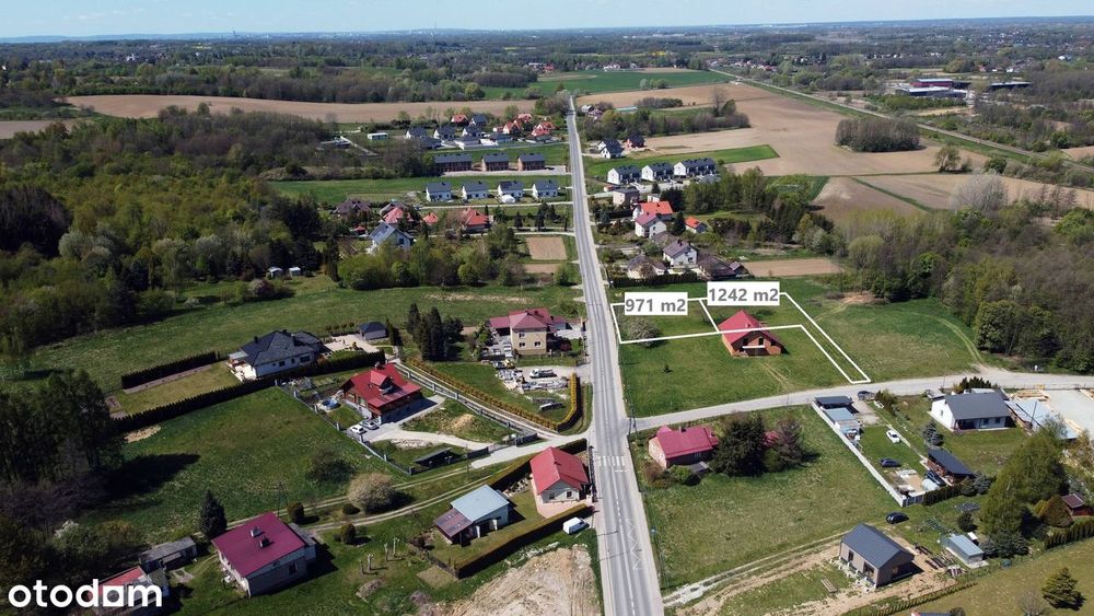 Działka budowlana z Warunkami Zabudowy (WZ) - ul. Polna, Łańcut - Widok 4