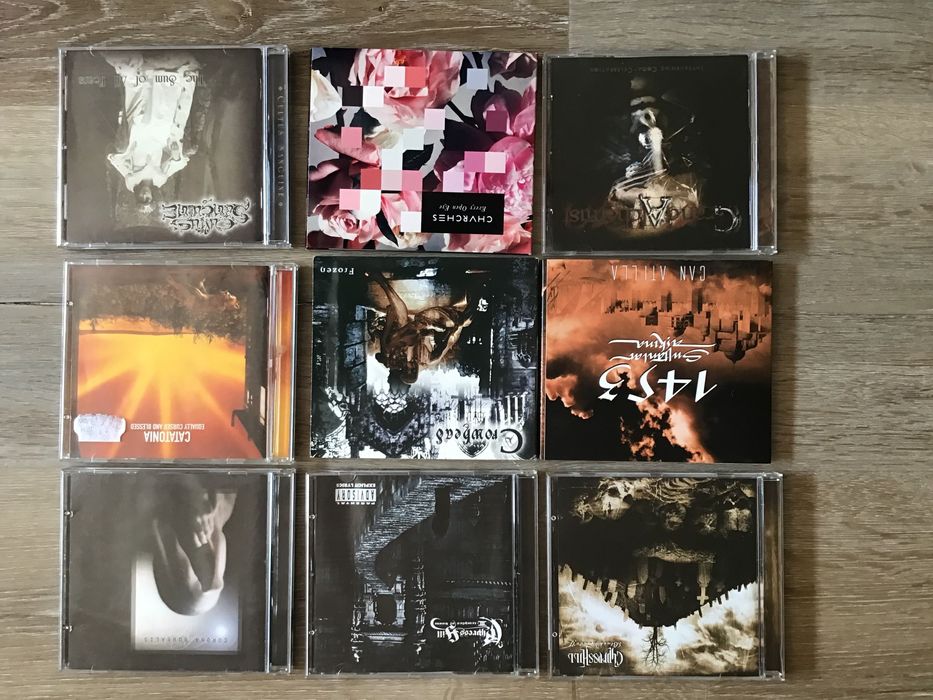 CDs vários metal, rock, etc letra B+C 2€ todos a 2€