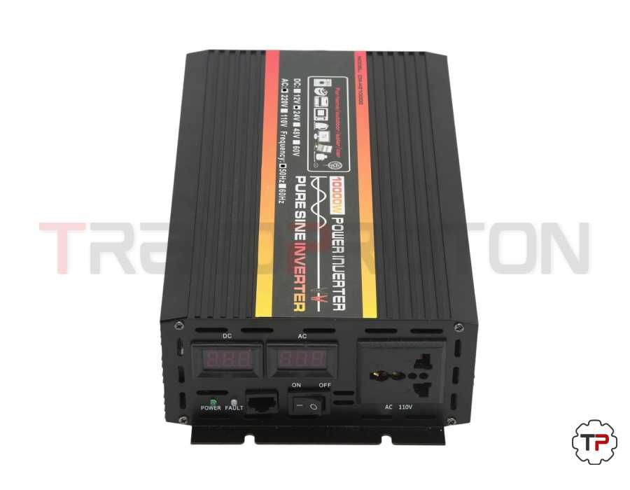 Inversor/ Transformador de Corrente 10.000W - 24V p/ 220V