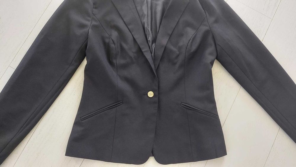 Czarna marynarka Sinsay, r. S, stan bardzo dobry
