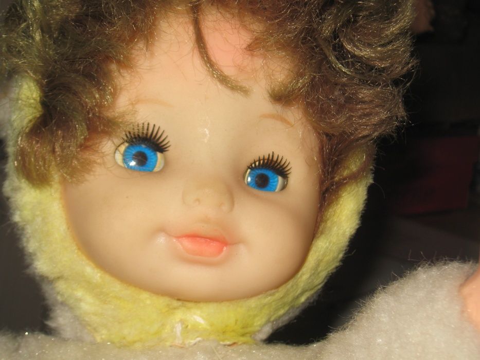 большая=51 см. мягкая кукла, времен СССР. Киевская ф-ка