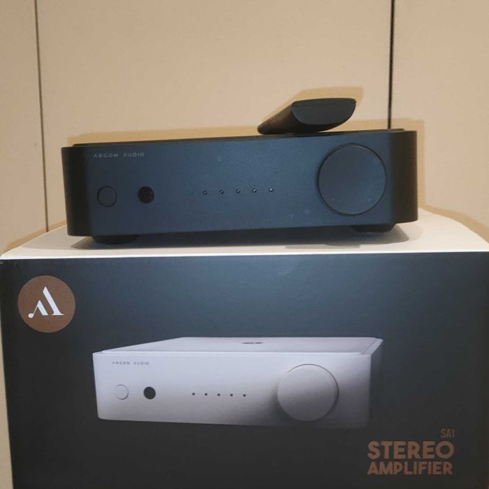 Amplificador Integrado Argon Audio SA1 MK1 (C/ Bluetooth e Phono)