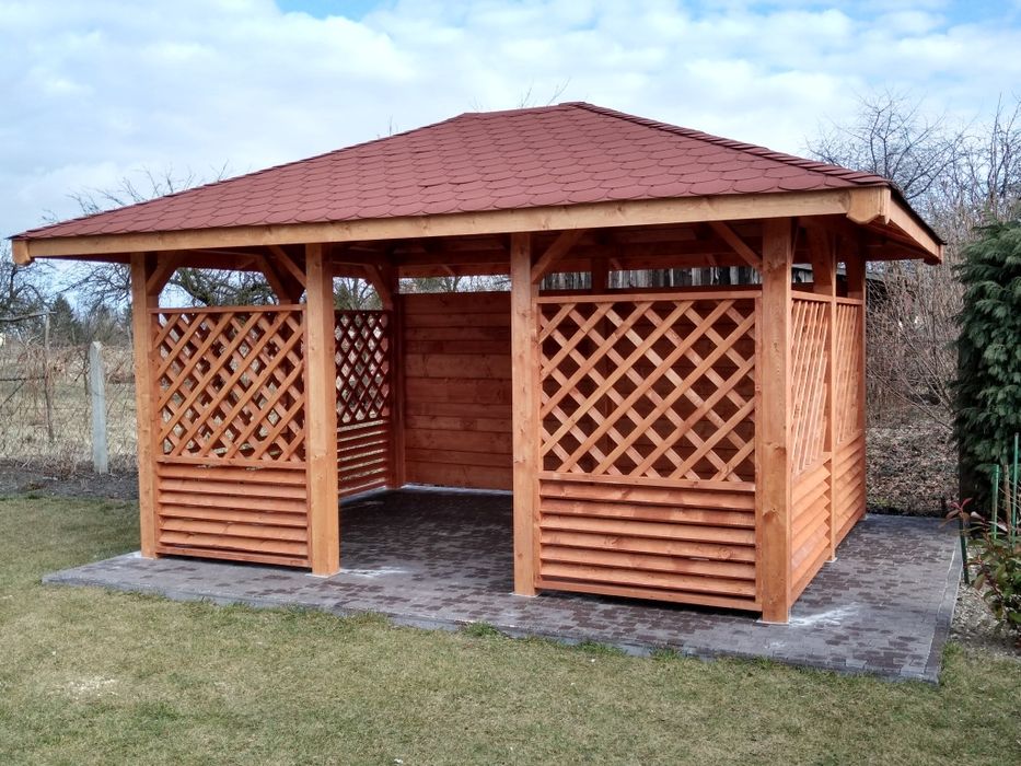 Wiaty. Altanki. Altany. 3.5 m. 3.5m