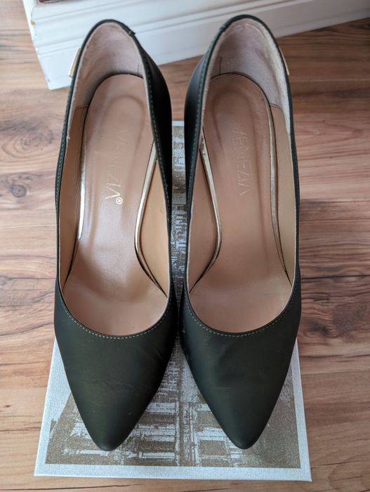 Venezia zielone czółenka, rozmiar 38