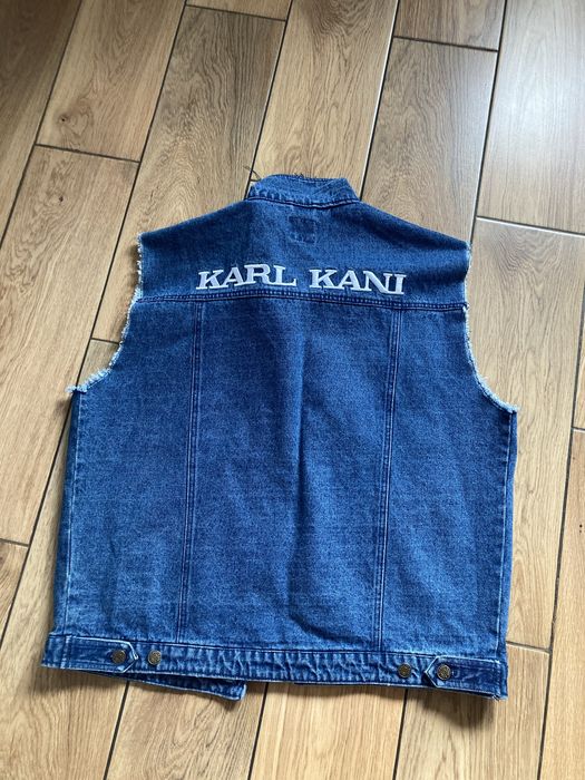 Karl Kani kamizelka jeans oversize L