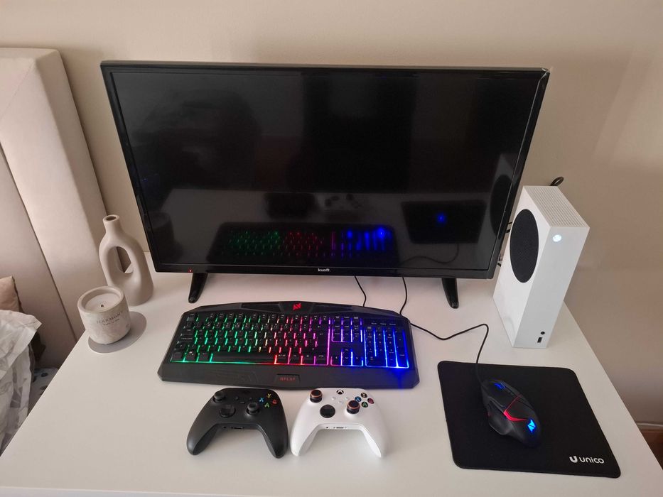 Consola X Box Series S 512gb 2 Comandos +TV+Teclado e Rato