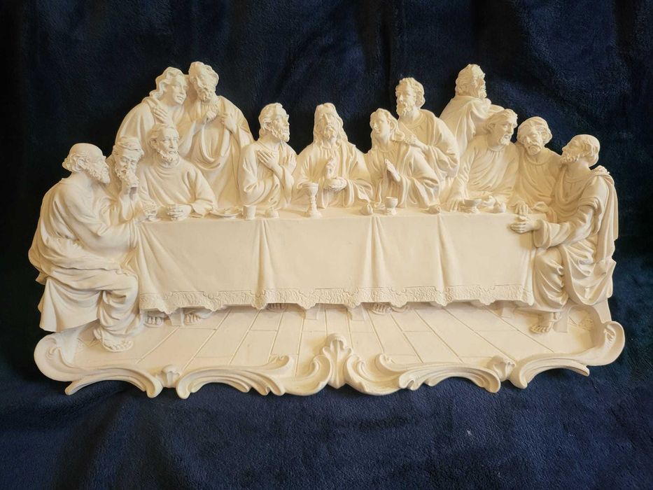 Sacred Art Collection with High-Relief Marfinite Carving – Unique Piece