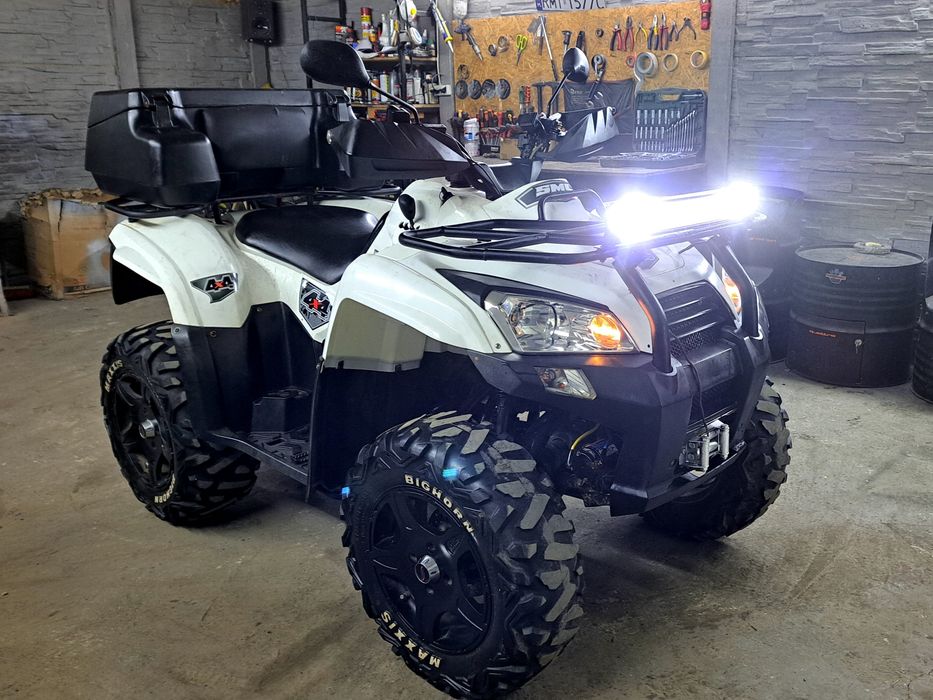 Duży Quad SMC 700 jak Tgb Cf 50KM Alu Led Kufer Grzane Manetki Okazja!