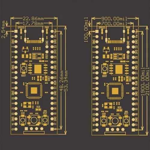 Raspberry Pi Pico RP2040 16MB (TYPE-C USB)