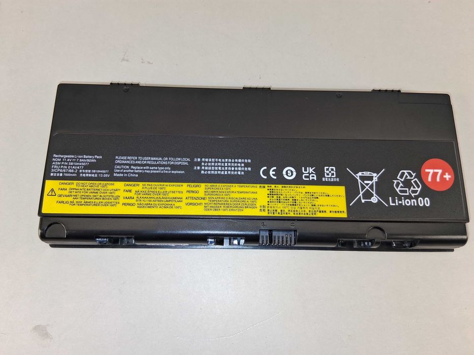 W146 Bateria do Lenovo ThinkPad 77+ Li-Ion 90Wh