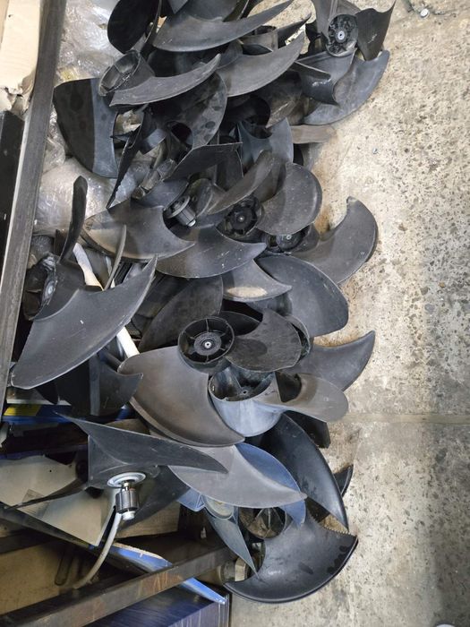 Турбіни, крильчатки