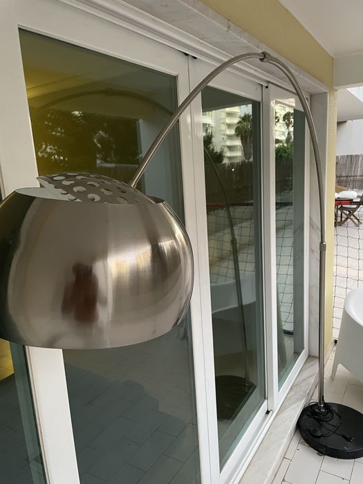 Candeeiro sala, base em pedra