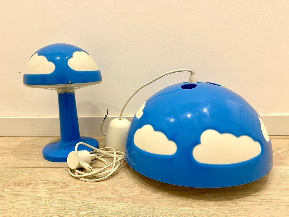 2 Candeeiros Skojig IKEA (mesa e tecto)
