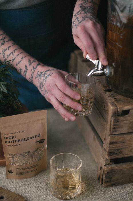 Набір спецій для настоянки Віскі Шотландський стиль (3 л)
