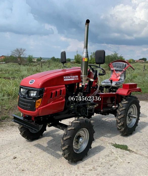 Мототрактор Кентавр 160B з плугом і фрезой Доставка безкоштовна Кредит