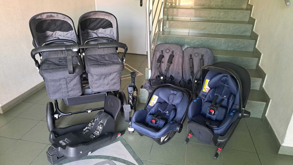 Bugaboo Donkey Twin 3 zestaw 4w1 KOMIS